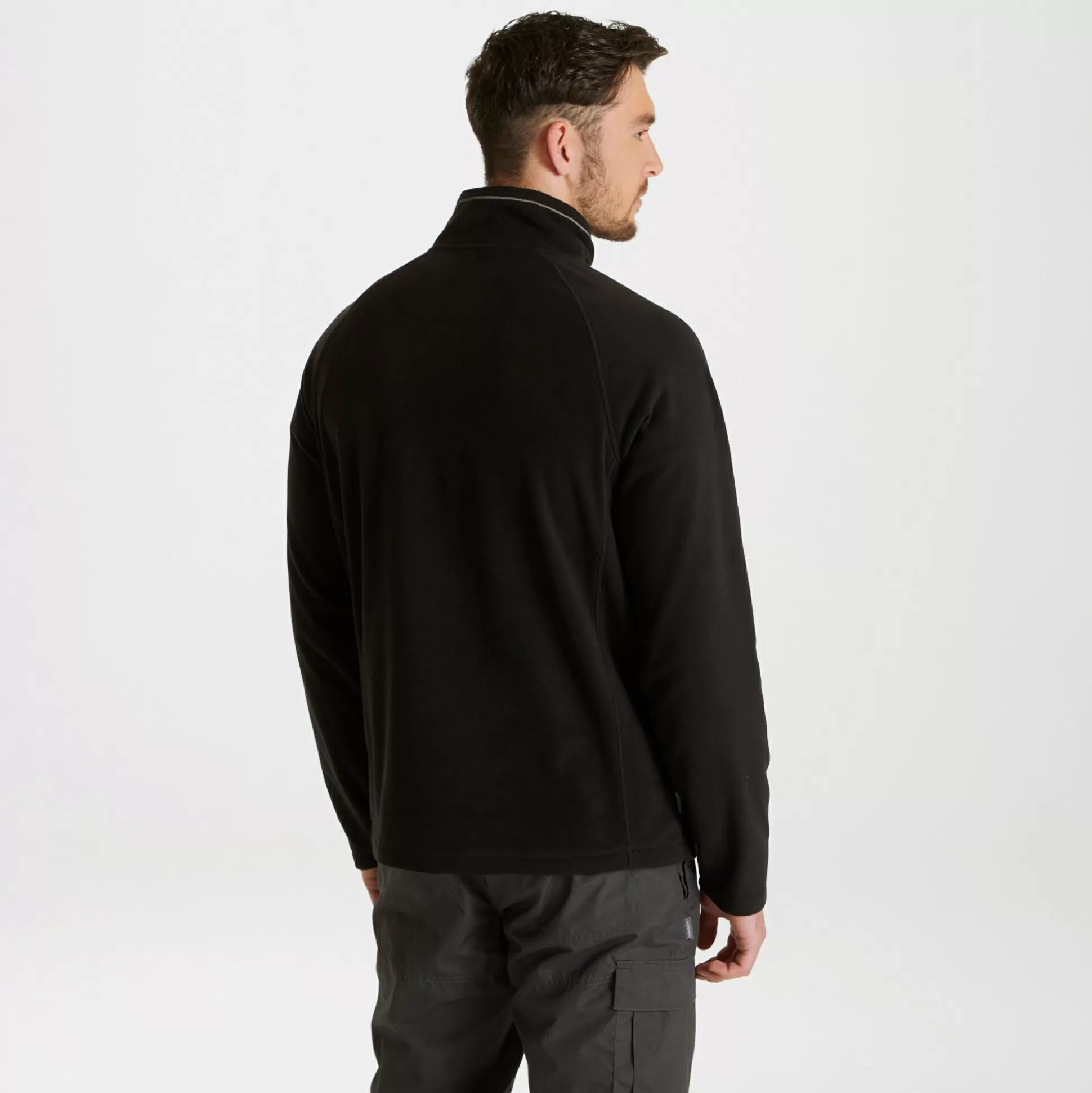 Craghoppers Expert Corey 200 Fleece Half Zip Fleece - Black<Womens Half Zip Fleece | Half Zip Fleece