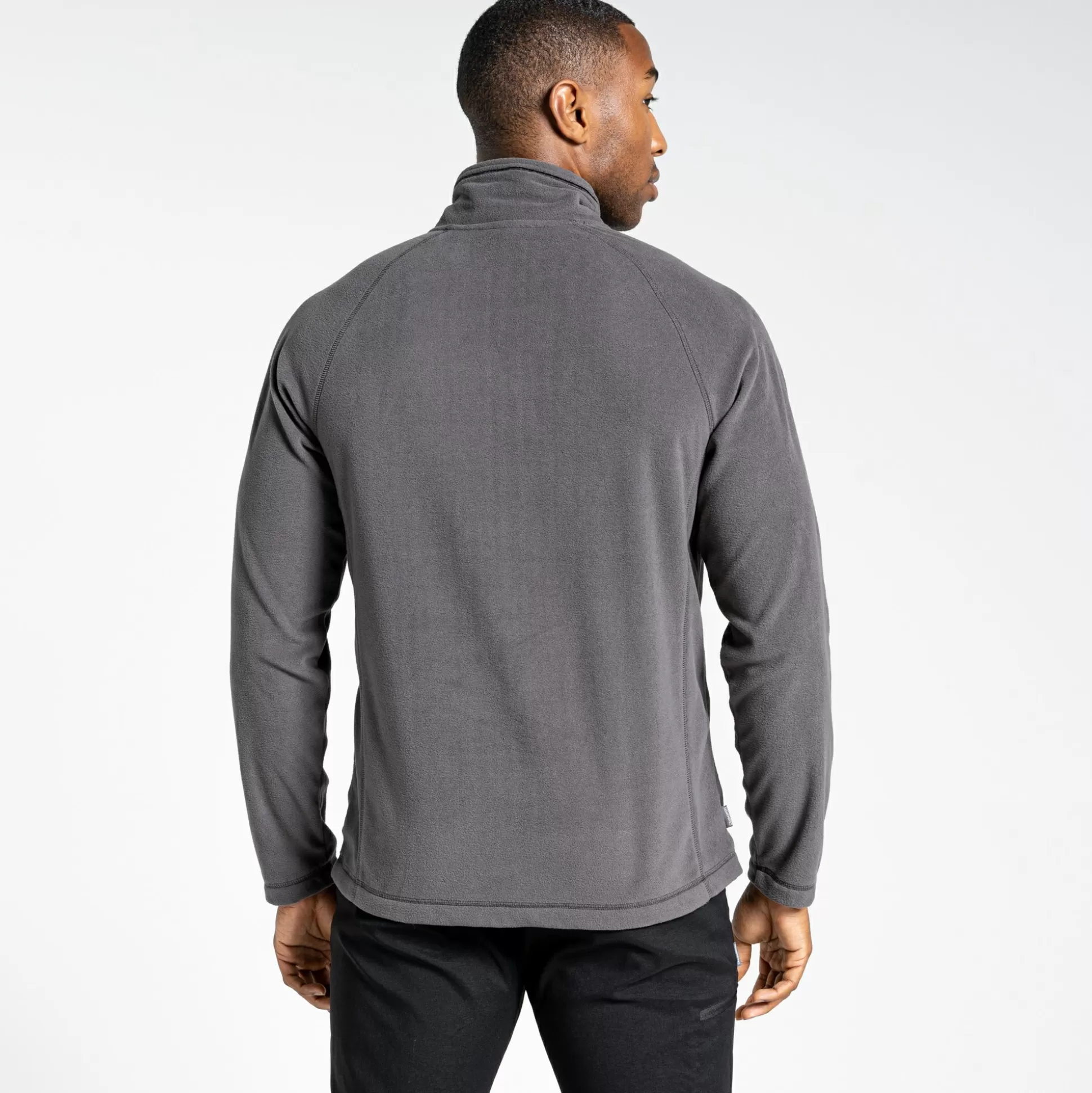 Craghoppers Expert Corey 200 Fleece Half Zip Fleece - Carbon Grey<Mens Half Zip Fleece