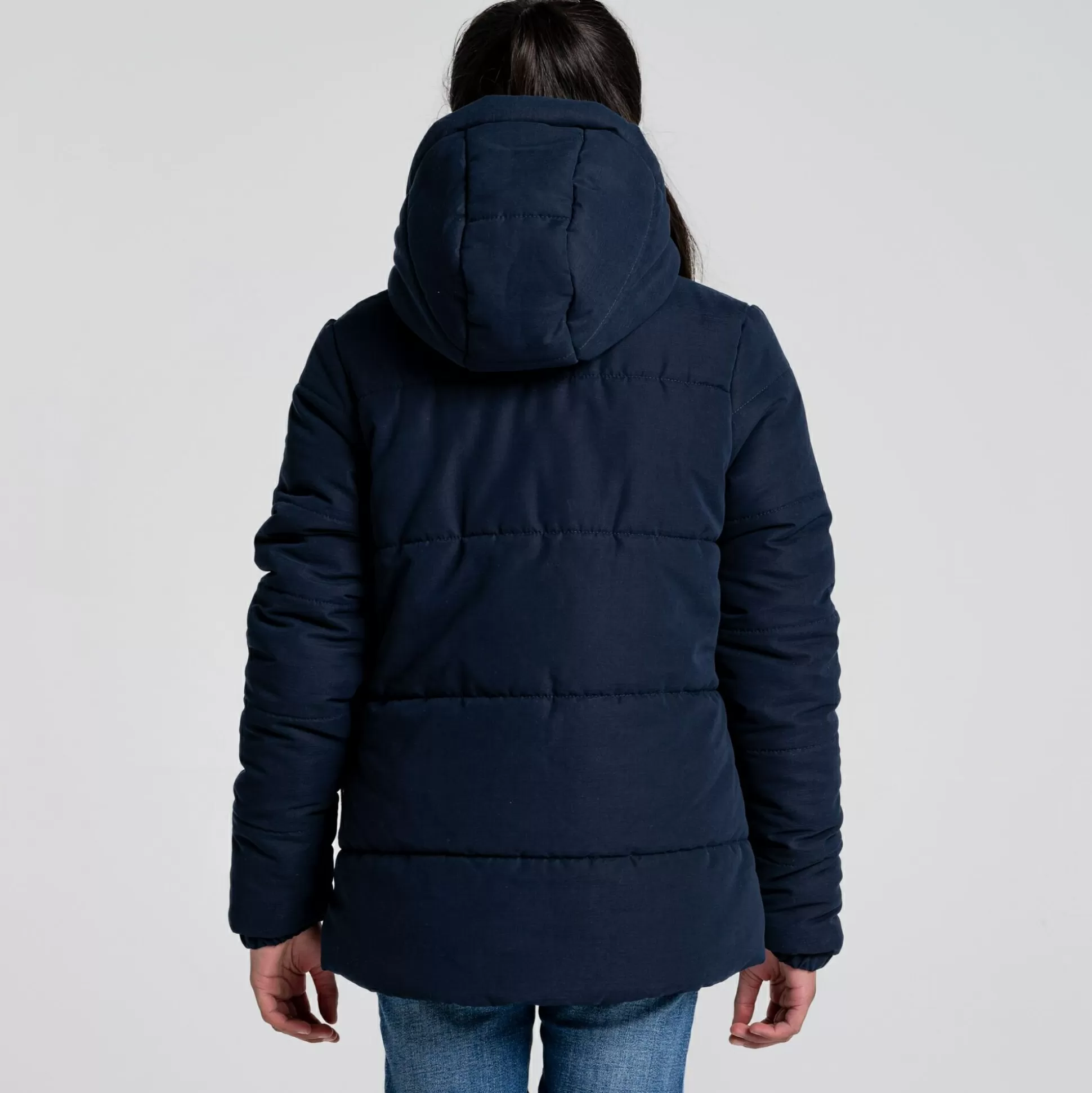 Craghoppers Kid'S Harue Insulated Jacket - Fusion Coral / Blue Navy<Kids Insulated Jackets