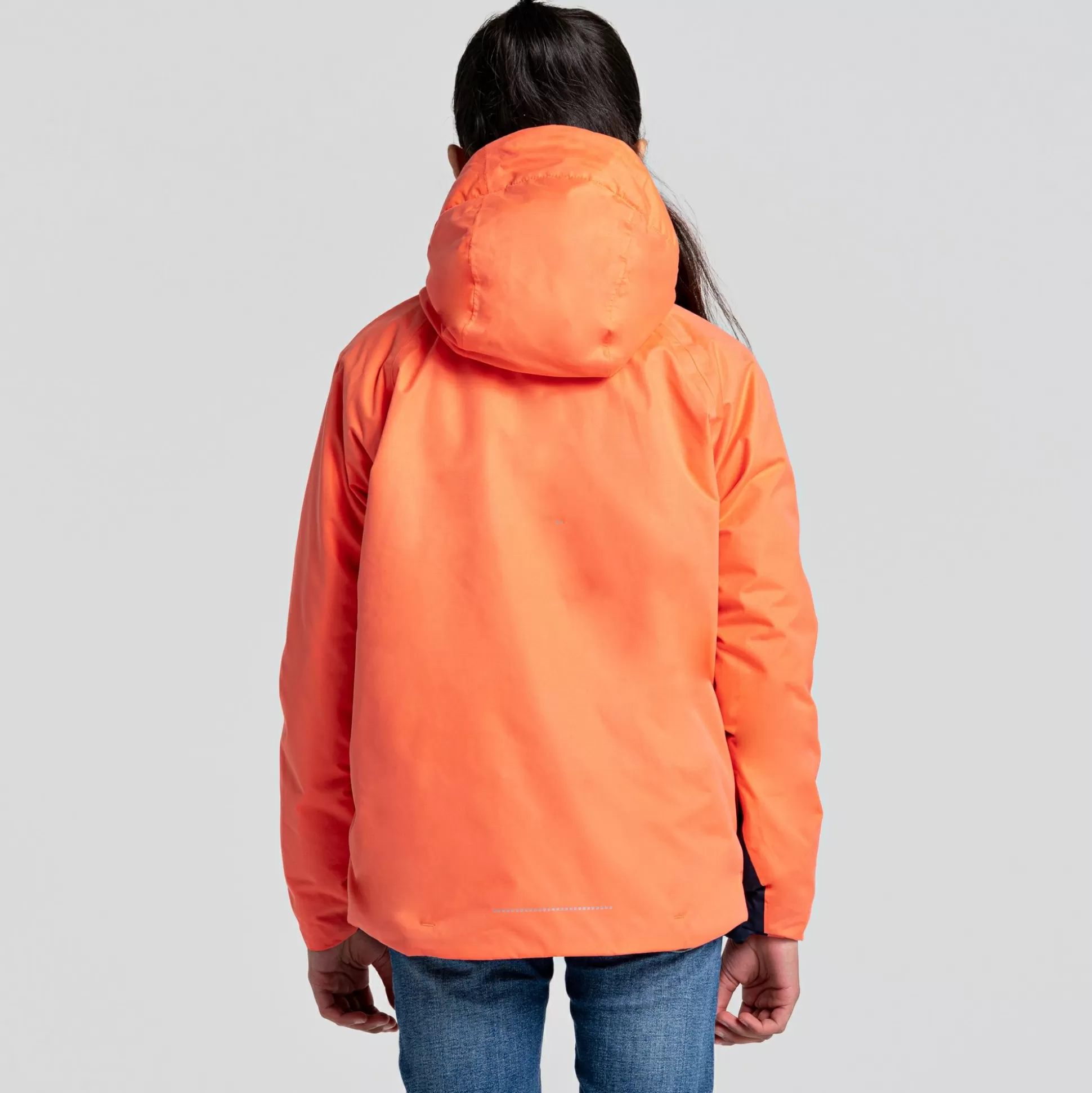 Craghoppers Kid'S Harue Insulated Jacket - Fusion Coral / Blue Navy<Kids Insulated Jackets