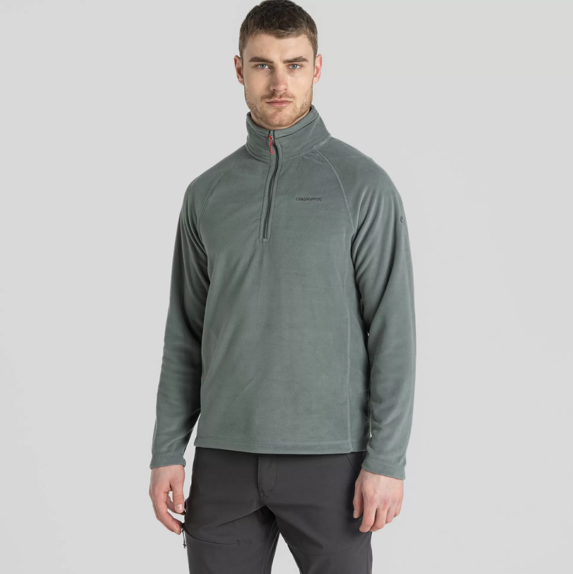 Craghoppers Men'S Corey Half Zip Fleece - Balsam Green<Mens Half Zip Fleece
