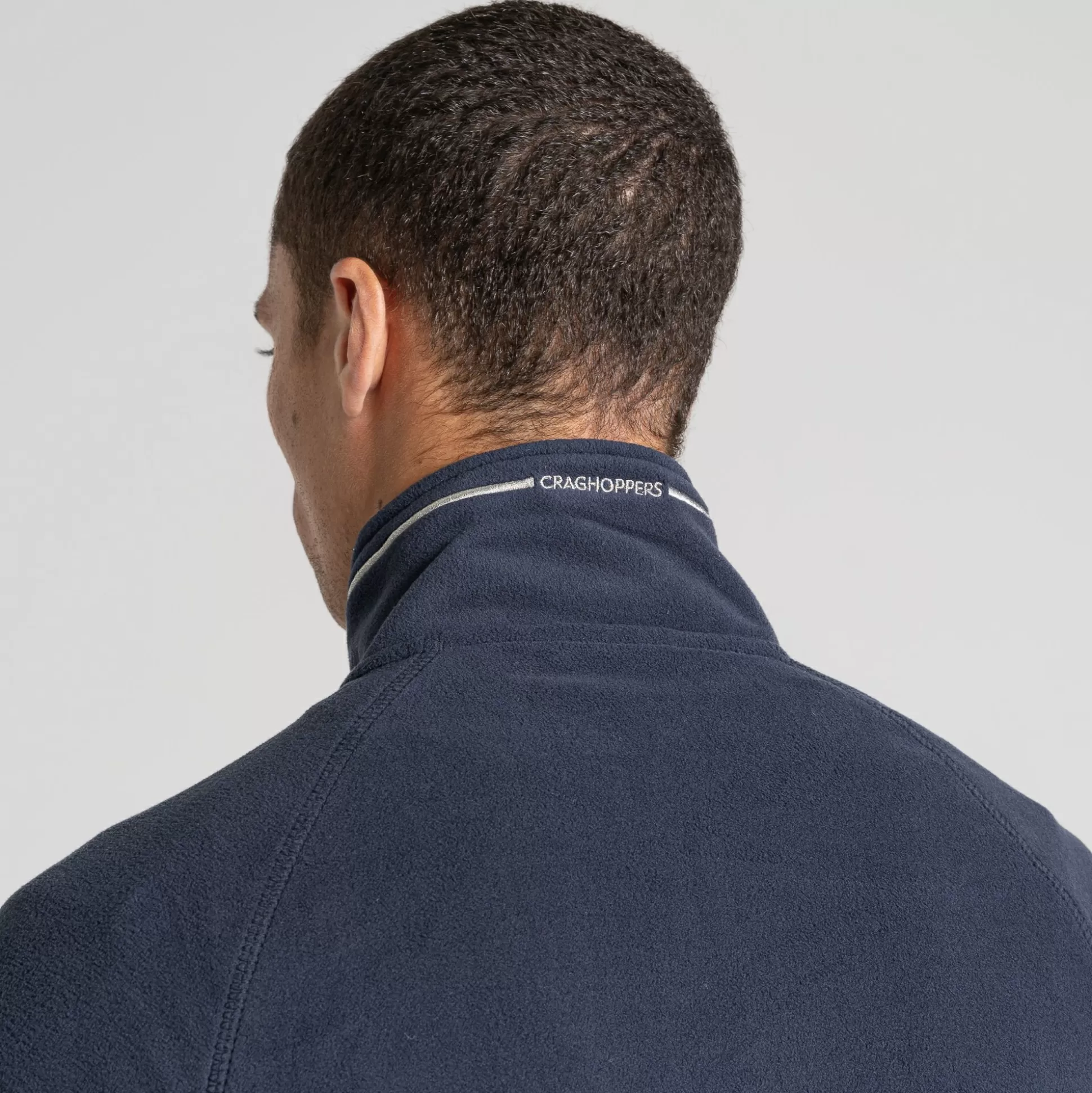Craghoppers Men'S Corey Half Zip Fleece - Dark Navy / Blue Navy Marl<Mens Half Zip Fleece