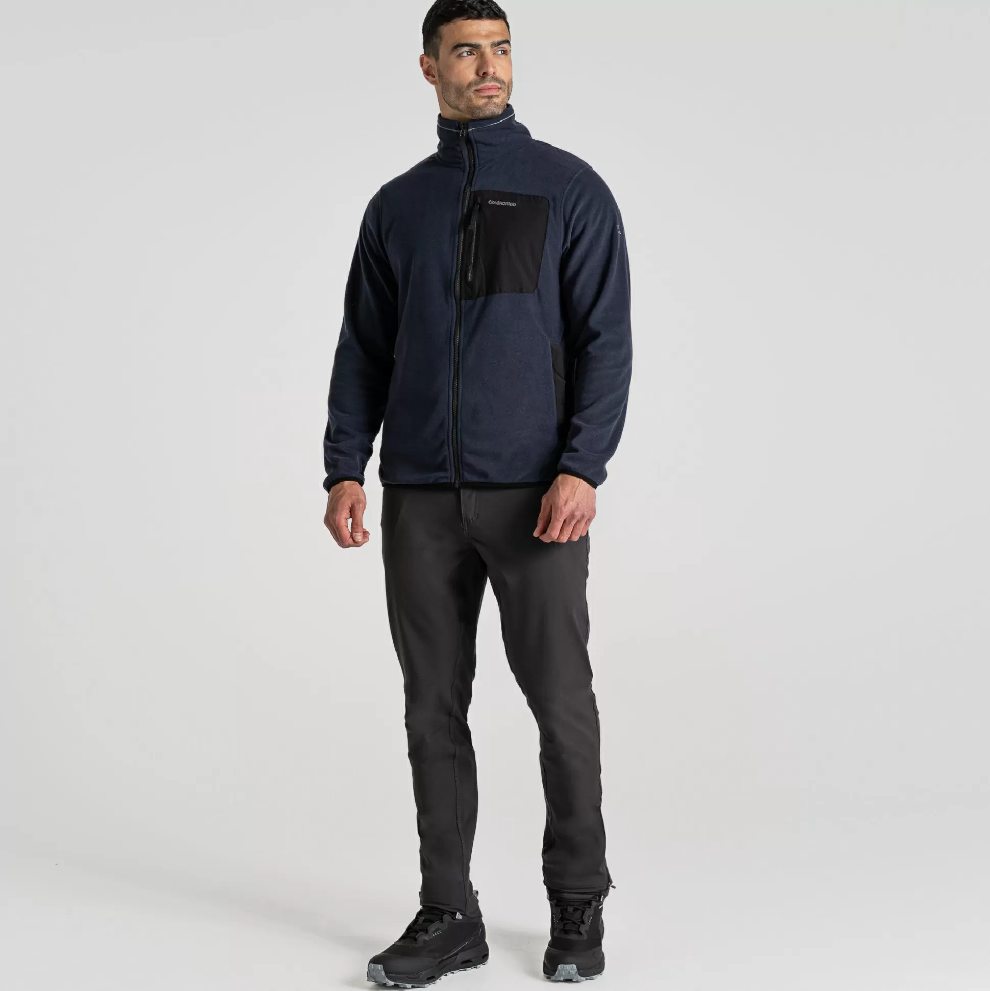 Craghoppers Men'S Corey Plus Full Zip Fleece - Dark Navy<Mens Full Zip Fleece