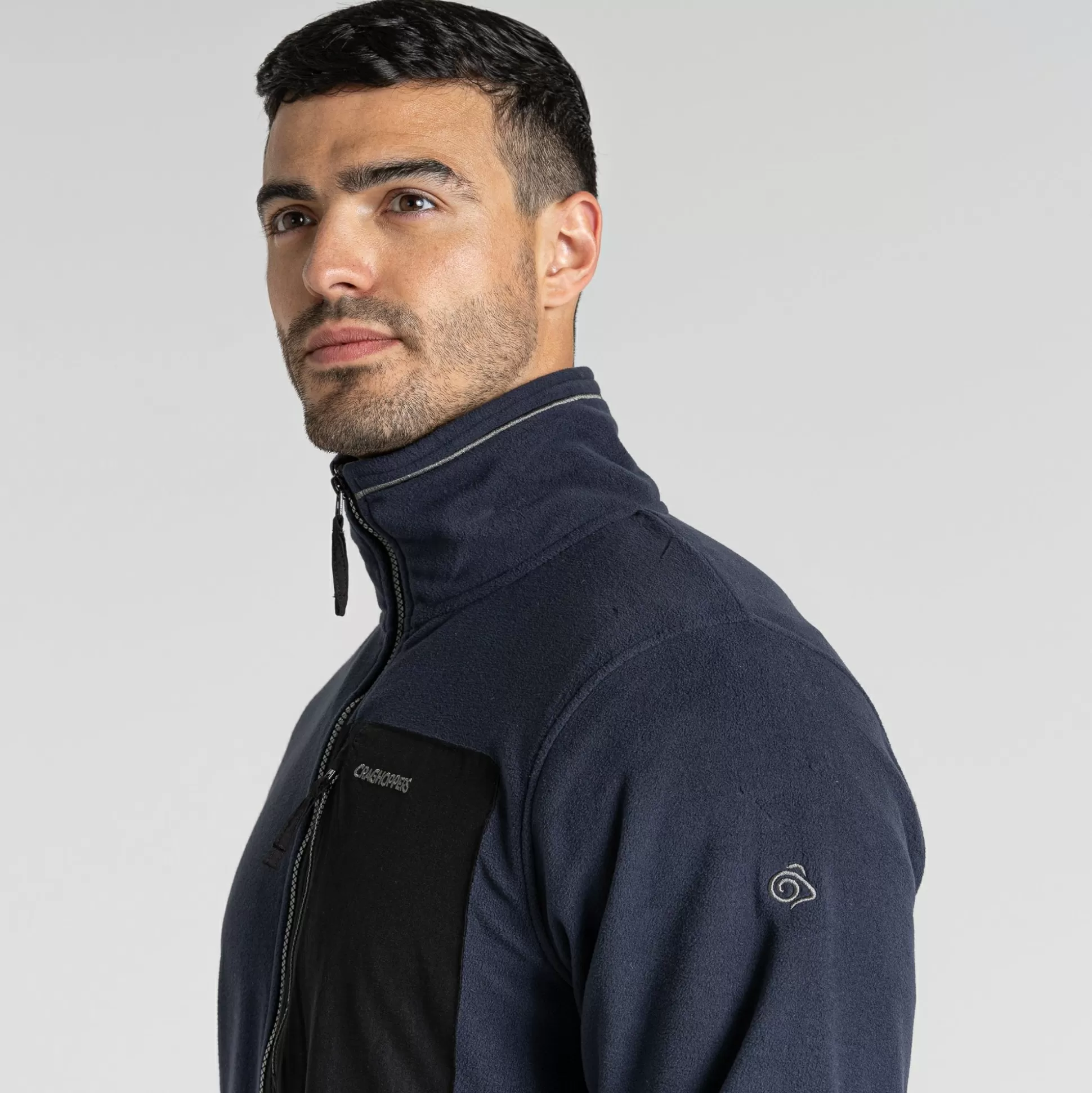 Craghoppers Men'S Corey Plus Full Zip Fleece - Dark Navy<Mens Full Zip Fleece