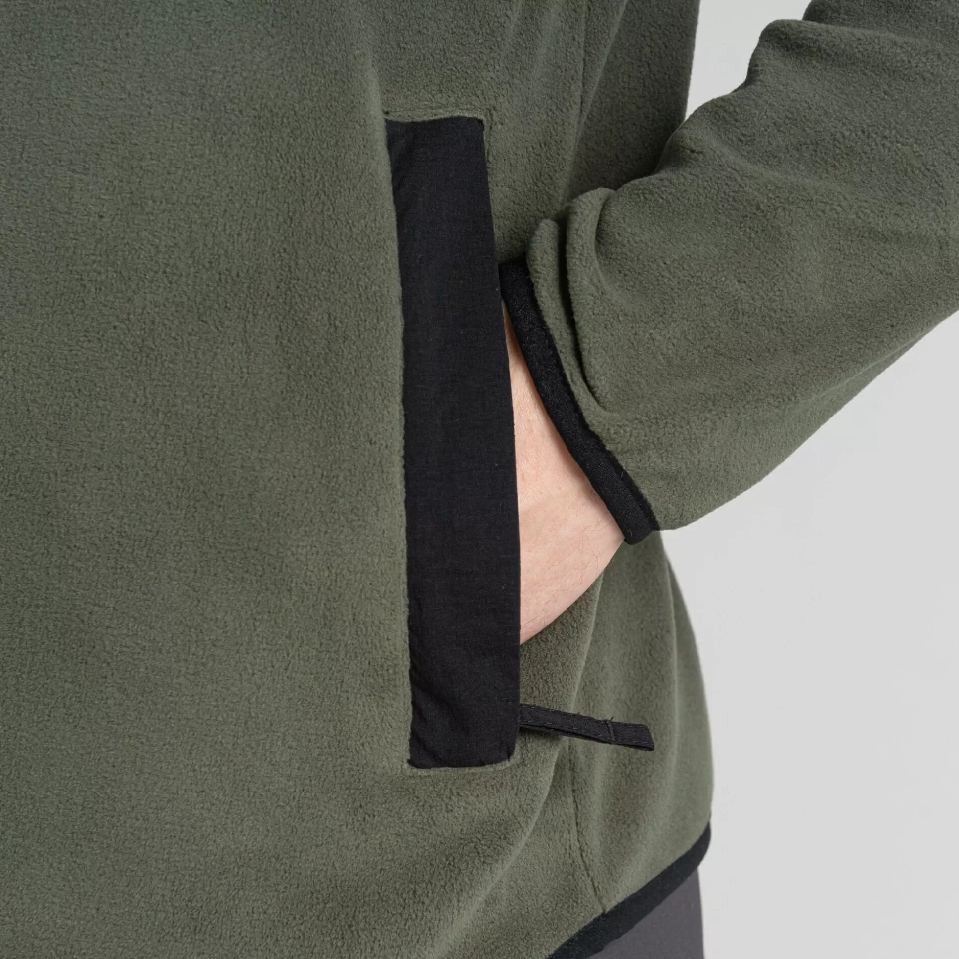 Craghoppers Men'S Corey Plus Full Zip Fleece - Woodland Green<Mens Full Zip Fleece