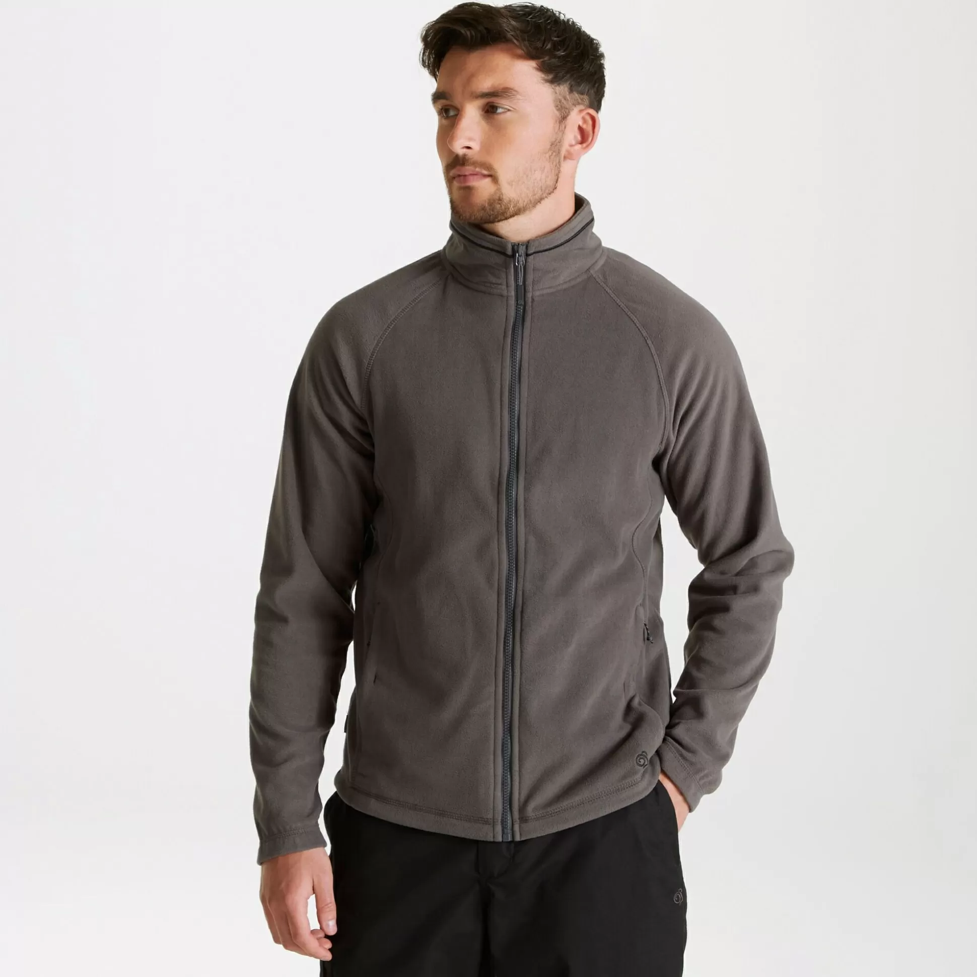 Craghoppers Men'S Expert Corey 200 Fleece Jacket - Carbon Grey<Mens Full Zip Fleece