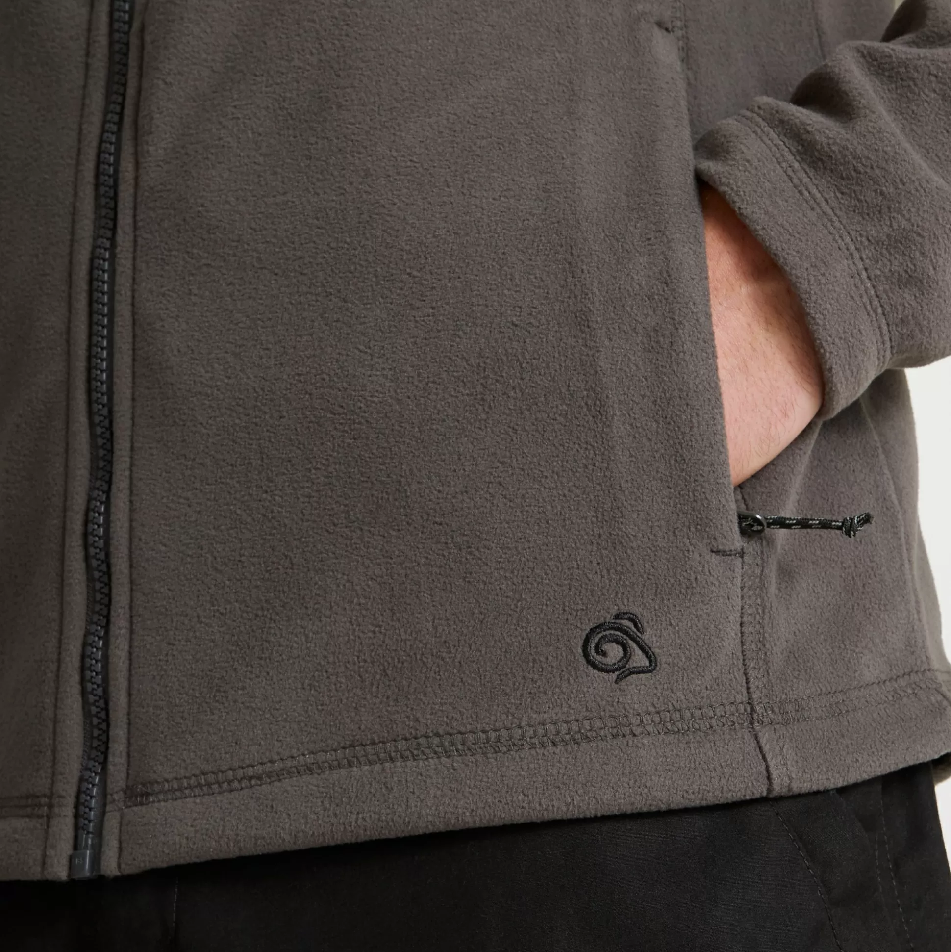 Craghoppers Men'S Expert Corey 200 Fleece Jacket - Carbon Grey<Mens Full Zip Fleece