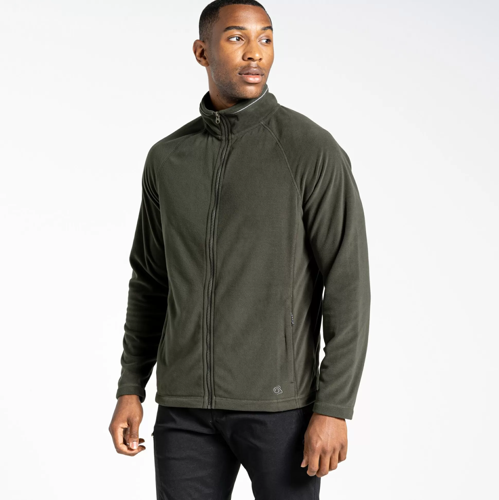 Craghoppers Men'S Expert Corey 200 Fleece Jacket - Dark Cedar Green<Mens Full Zip Fleece