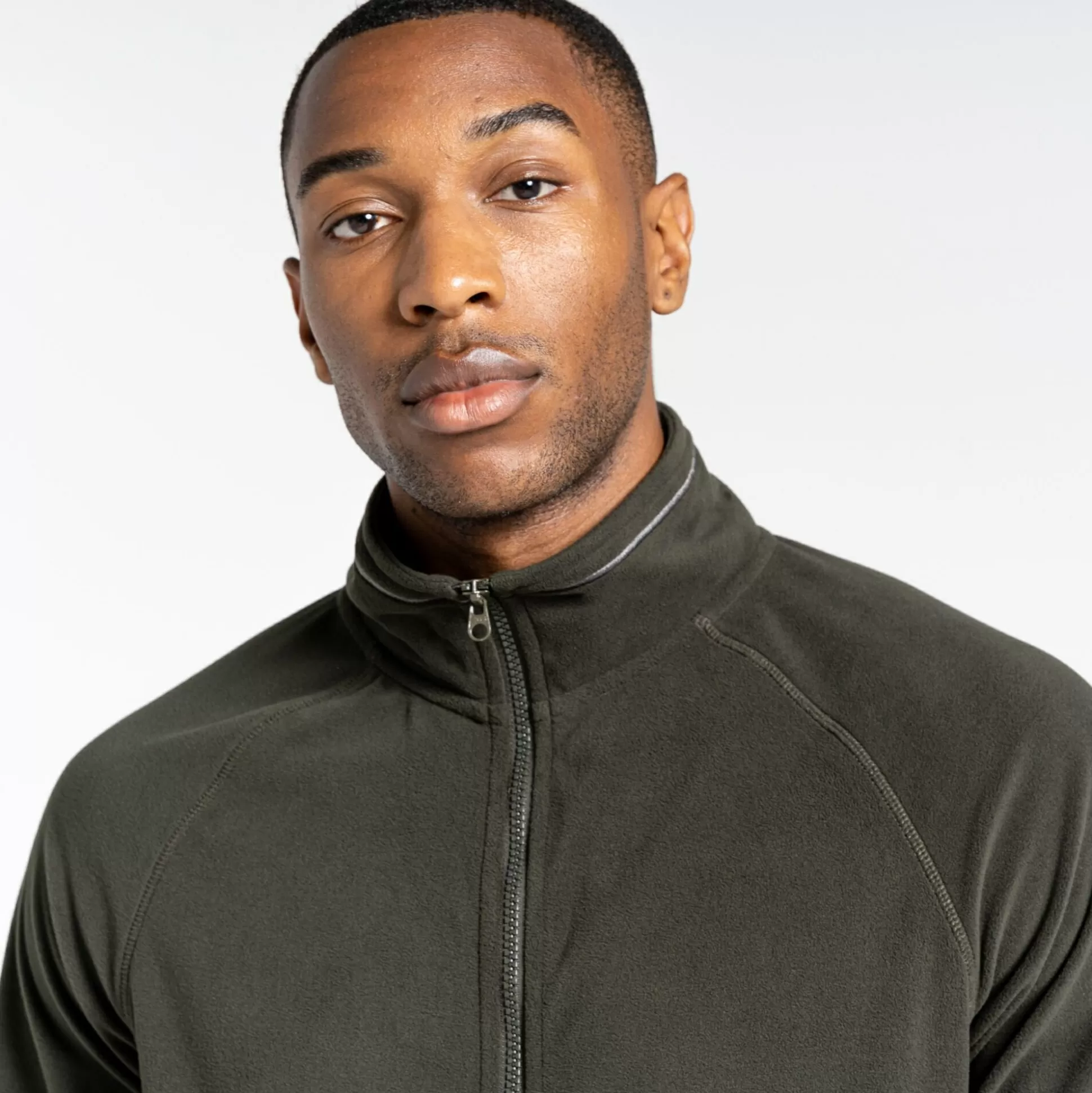 Craghoppers Men'S Expert Corey 200 Fleece Jacket - Dark Cedar Green<Mens Full Zip Fleece