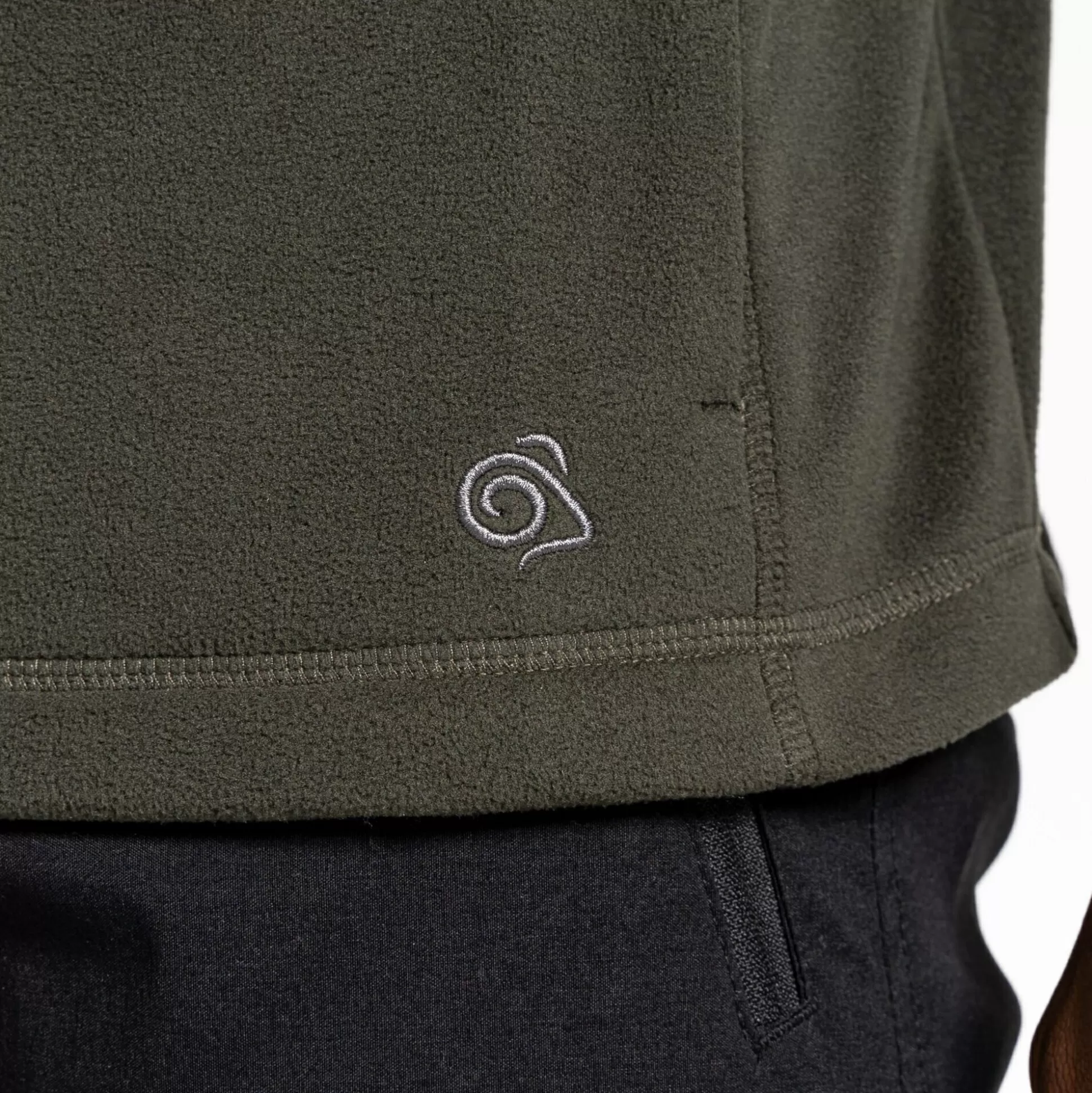 Craghoppers Men'S Expert Corey 200 Fleece Jacket - Dark Cedar Green<Mens Full Zip Fleece