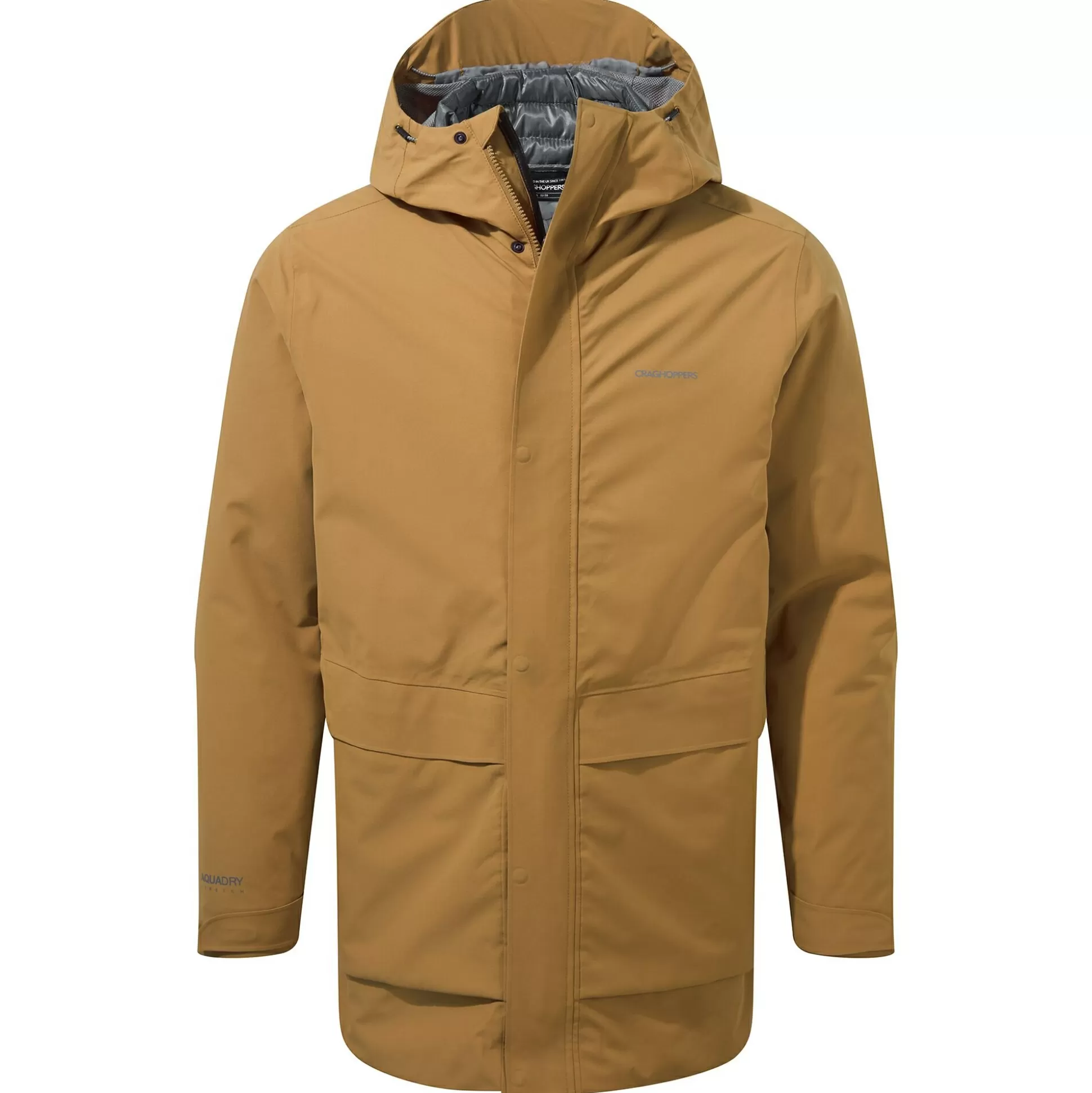 Craghoppers Men'S Lorton Pro 3 In 1 Jacket - Taupe / Balsam Green<Mens 3 in 1 Jackets