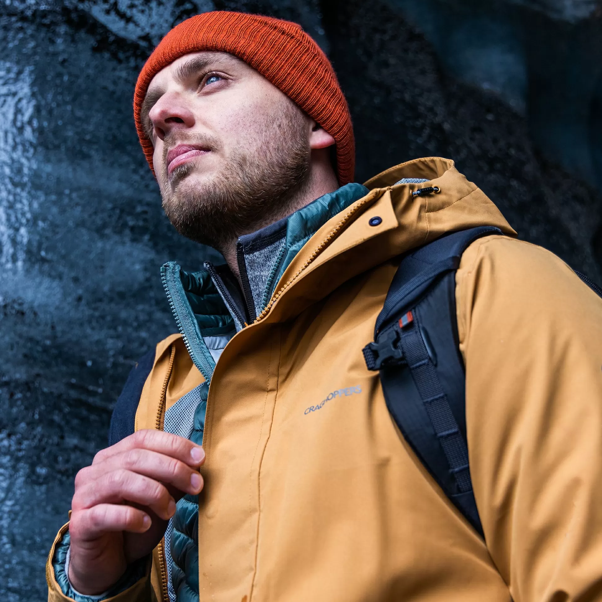 Craghoppers Men'S Lorton Pro 3 In 1 Jacket - Taupe / Balsam Green<Mens 3 in 1 Jackets