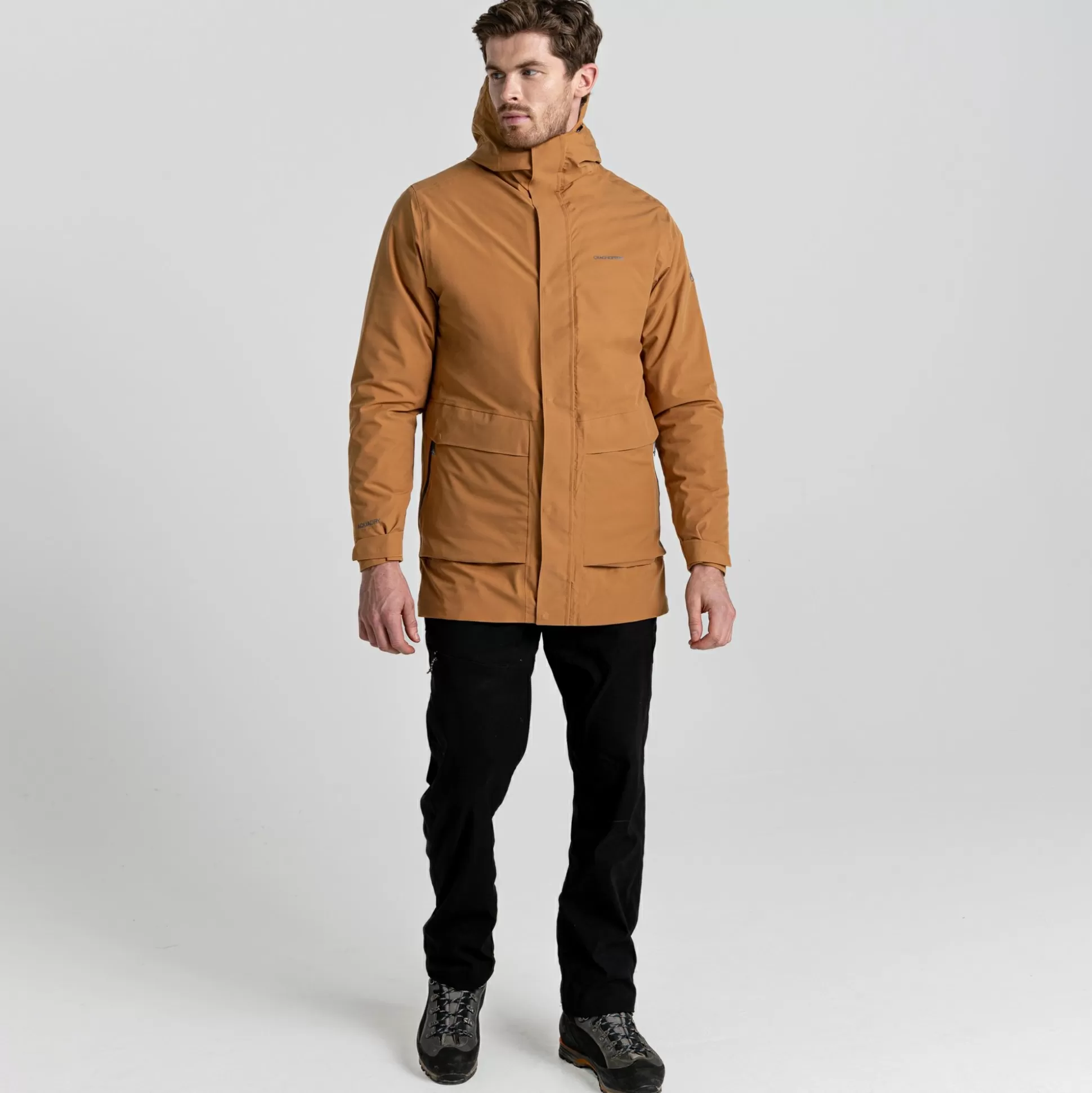 Craghoppers Men'S Lorton Pro 3 In 1 Jacket - Taupe / Balsam Green<Mens 3 in 1 Jackets