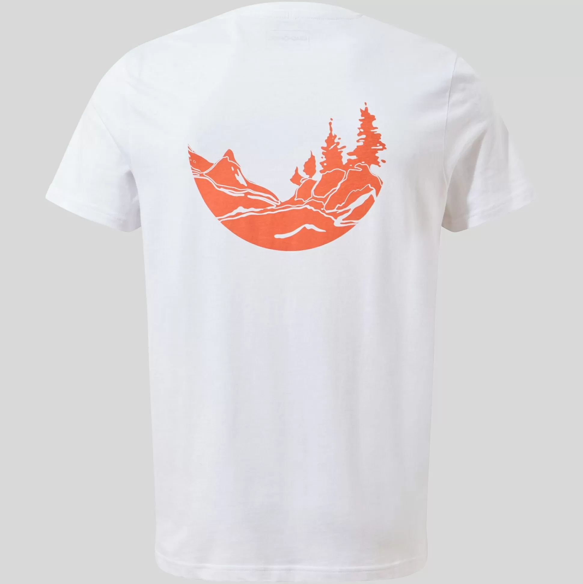 Craghoppers Men'S Lucent Short Sleeved T-Shirt - Optic White Ink Blot<Mens Short Sleeve