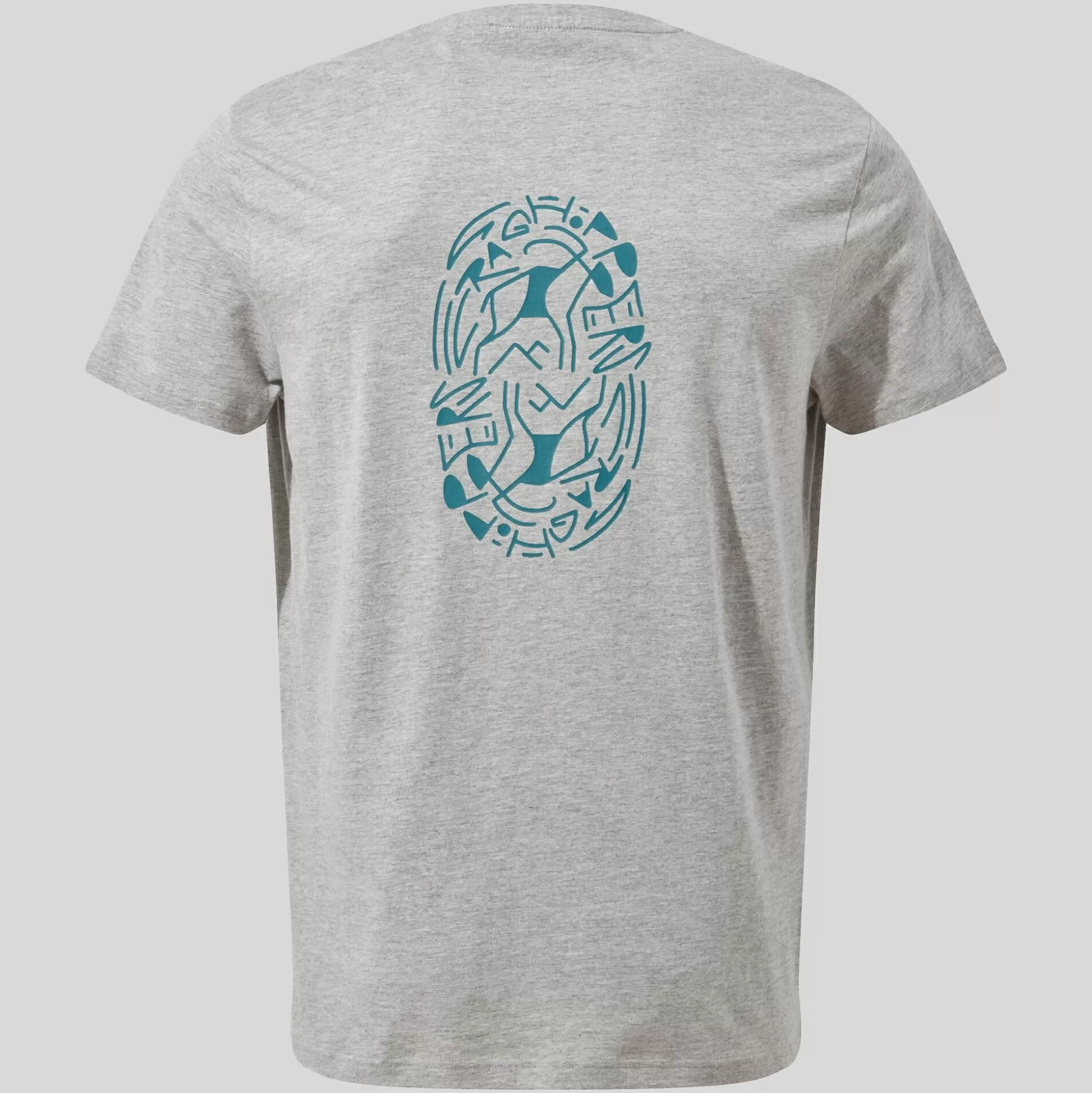 Craghoppers Men'S Lucent Short Sleeved T-Shirt - Soft Grey Marl Oval<Mens Short Sleeve