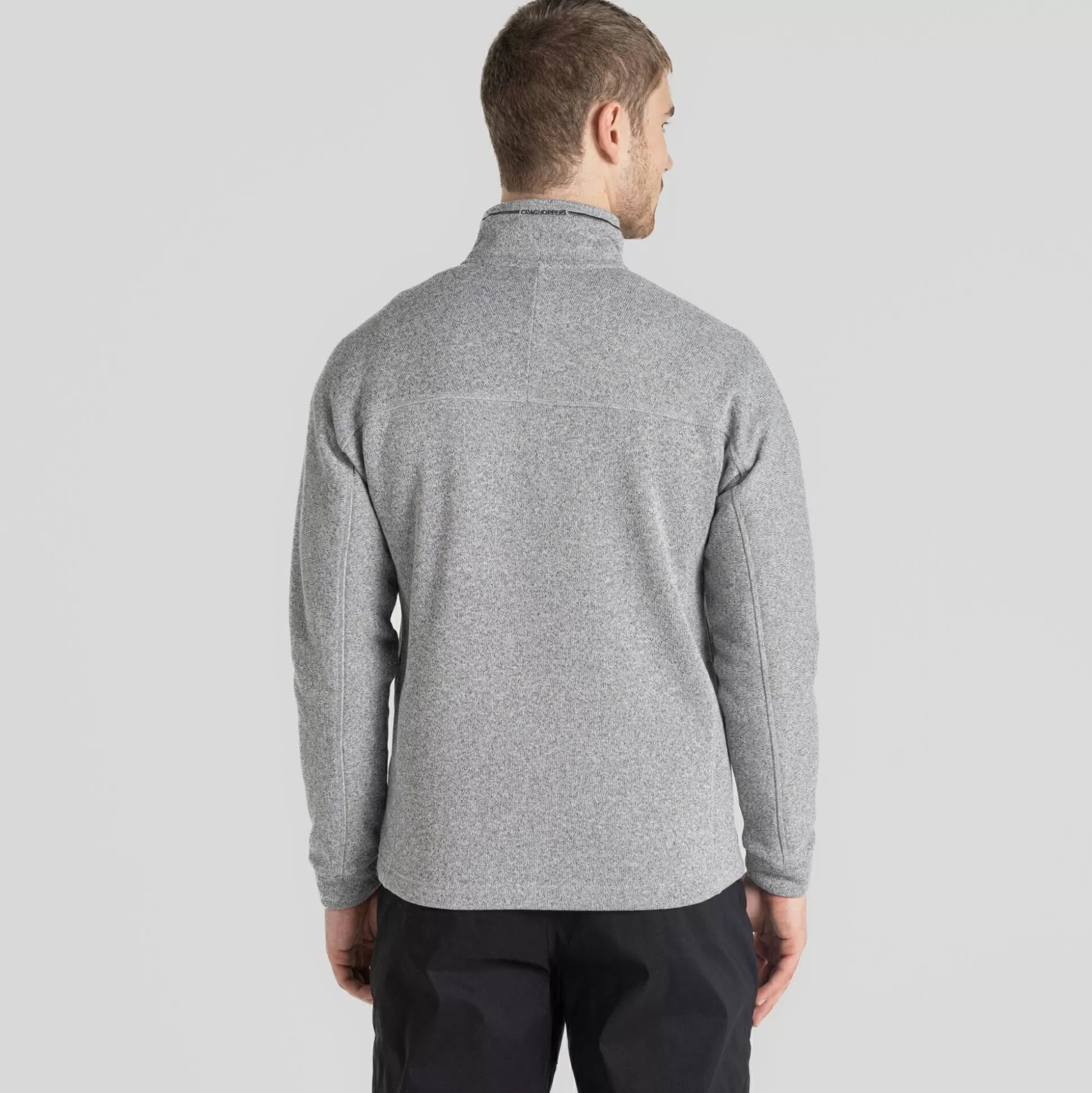 Craghoppers Men'S Torney Ii Half Zip Fleece - Dove Grey Marl<Mens Half Zip Fleece