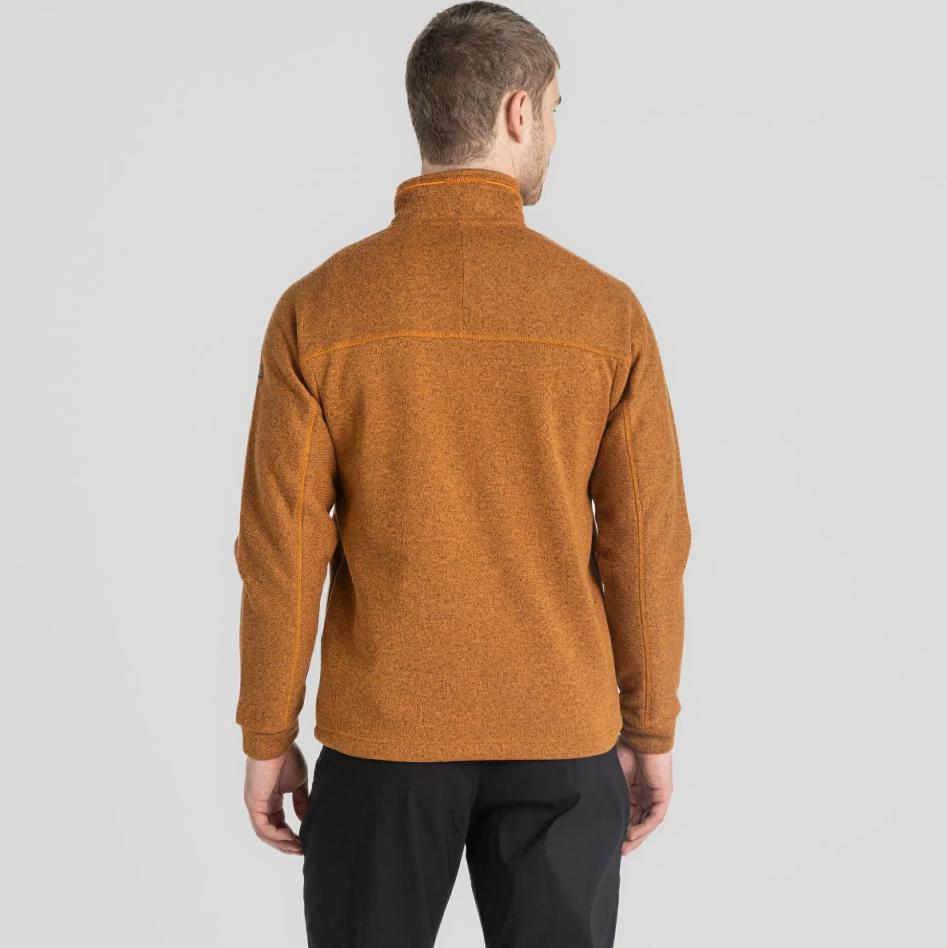 Craghoppers Men'S Torney Ii Half Zip Fleece - Pumpkin Spice Marl<Mens Half Zip Fleece
